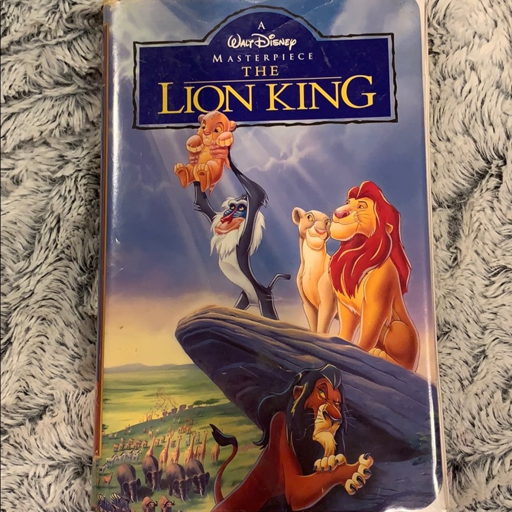 VHS Lion King MASTERPIECE COLLECTION